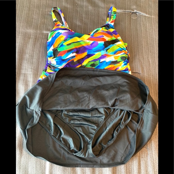 Catalina Rainbow Multicolored One Piece Swimsuit - Picture 6 of 13